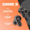 True Black Wireless Earbuds-Skullcandy Dime 3 In-Ear Microphone - Image 3