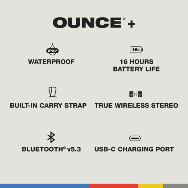 Wireless Compact Speaker Bone - Skullcandy Ounce Plus Stereo - Image 2
