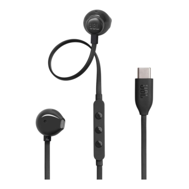 JBL T305C Black Earphones